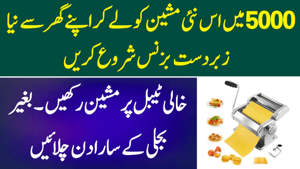 Price Of Pasta Maker In Pakistan l Noodles Making Machine l Pasta Machine