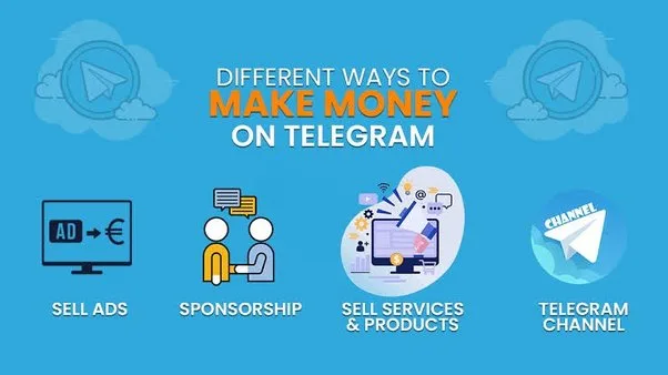 How to make money on telegram